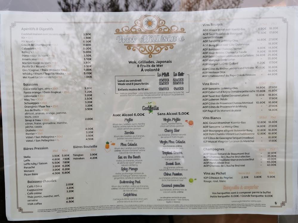 Wok Millésime - Menu Image 3